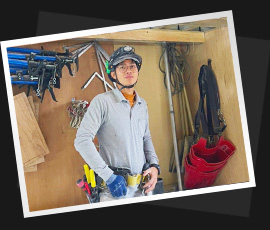 先輩アルバイトの声